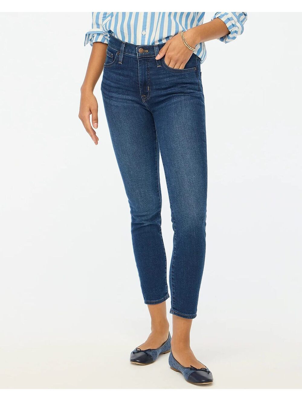 J.Crew Factory - 9" mid-rise skinny jean in signature stretch - 29 or 8 NWT